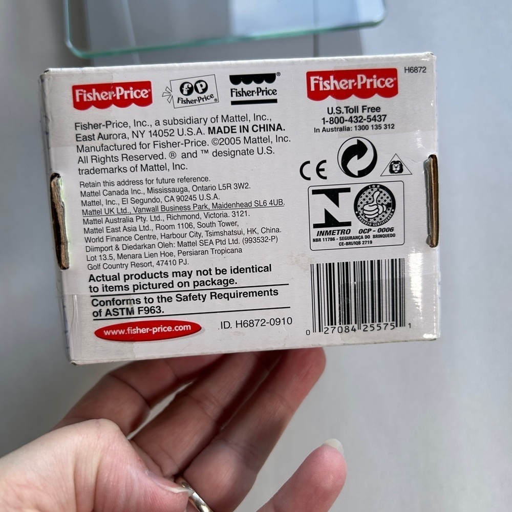 Fisher-Price 2005 Collectible Tippity Top Egg Easter Toy New in Package Basket - Picture 5 of 7